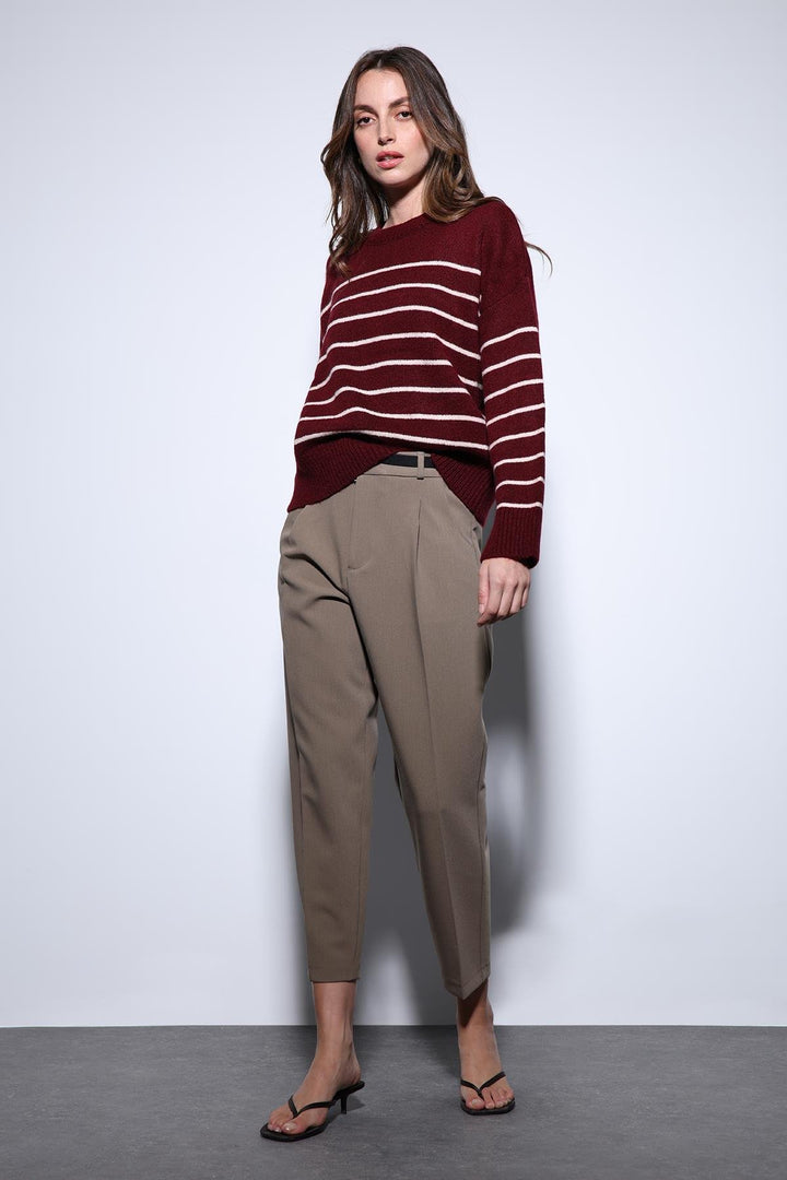 ANT Antioch Open Beige Brushed Women's Pants - Stonecrest