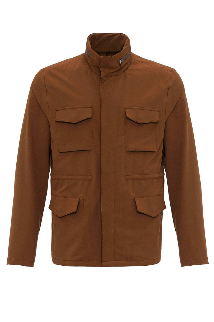 ANT High Collar Safari Men's Coat - Laindon
