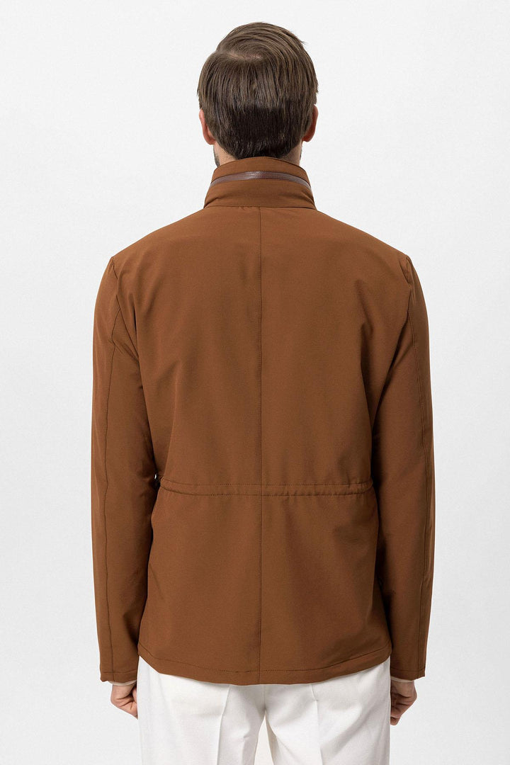 ANT High Collar Safari Men's Coat - Laindon