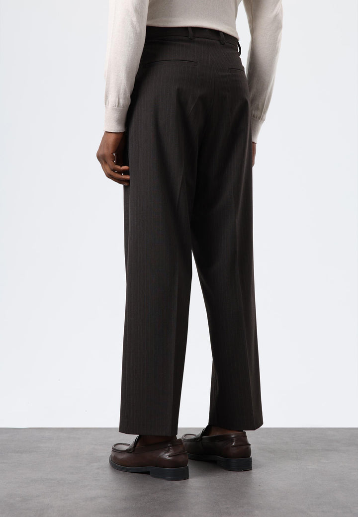 ANT Antioch Open Coffee Relax Fit Striped Men's Pants - Gelsenkirchen