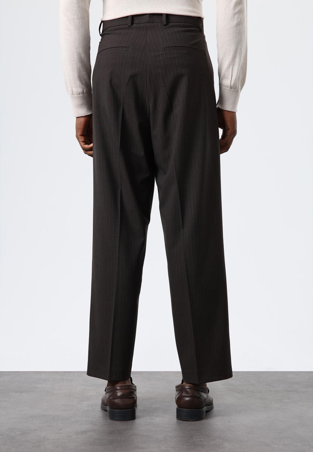 ANT Antioch Open Coffee Relax Fit Striped Men's Pants - Gelsenkirchen