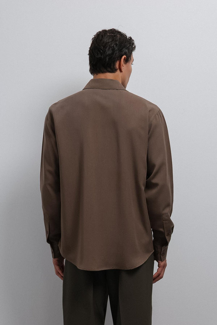 ANT Antioch Open Coffee Technical Regular Fit Men's Shirt - Swords