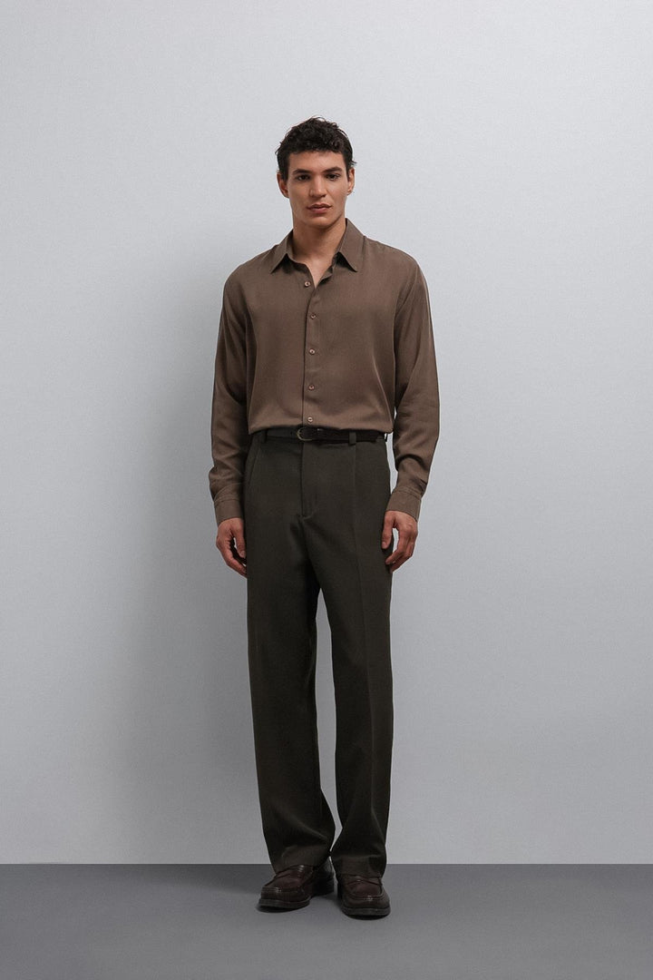 ANT Antioch Open Coffee Technical Regular Fit Men's Shirt - Swords