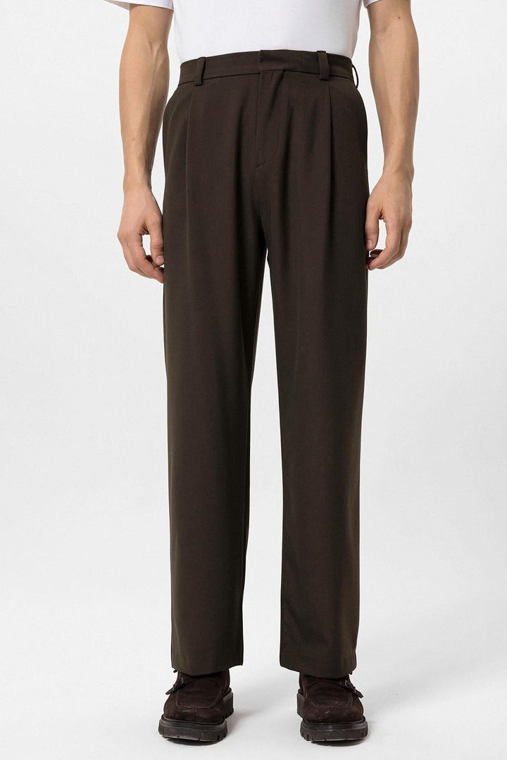ANT Antioch Open Coffee High Waist Baggy Men's Pants - Taylorsville