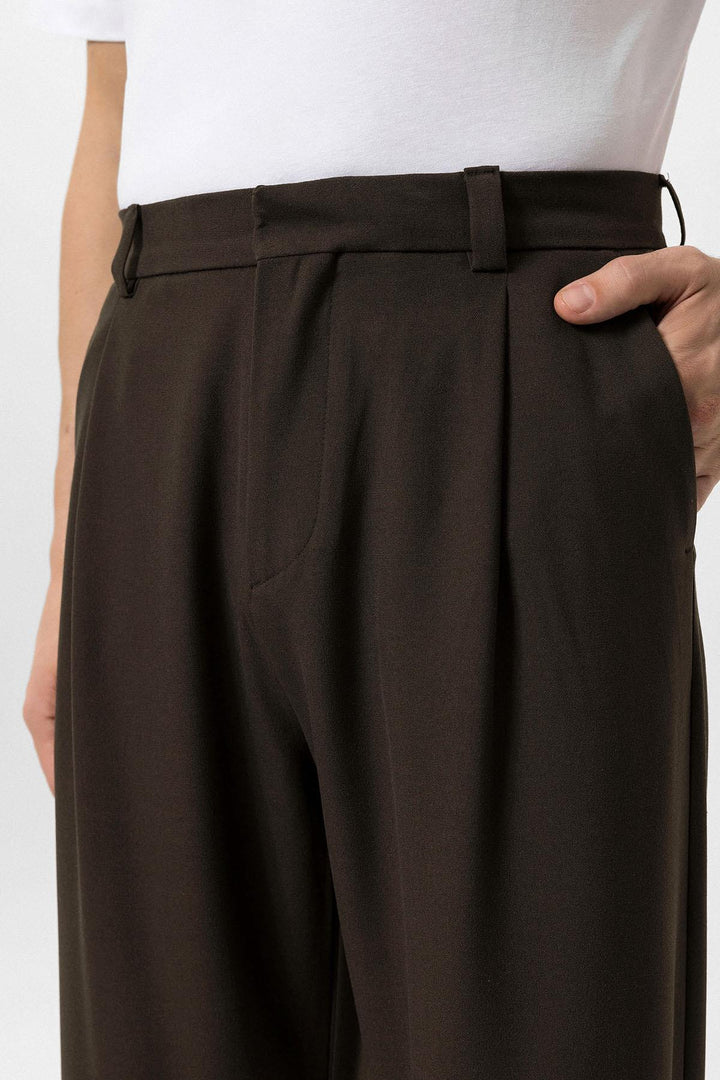 ANT Antioch Open Coffee High Waist Baggy Men's Pants - Taylorsville