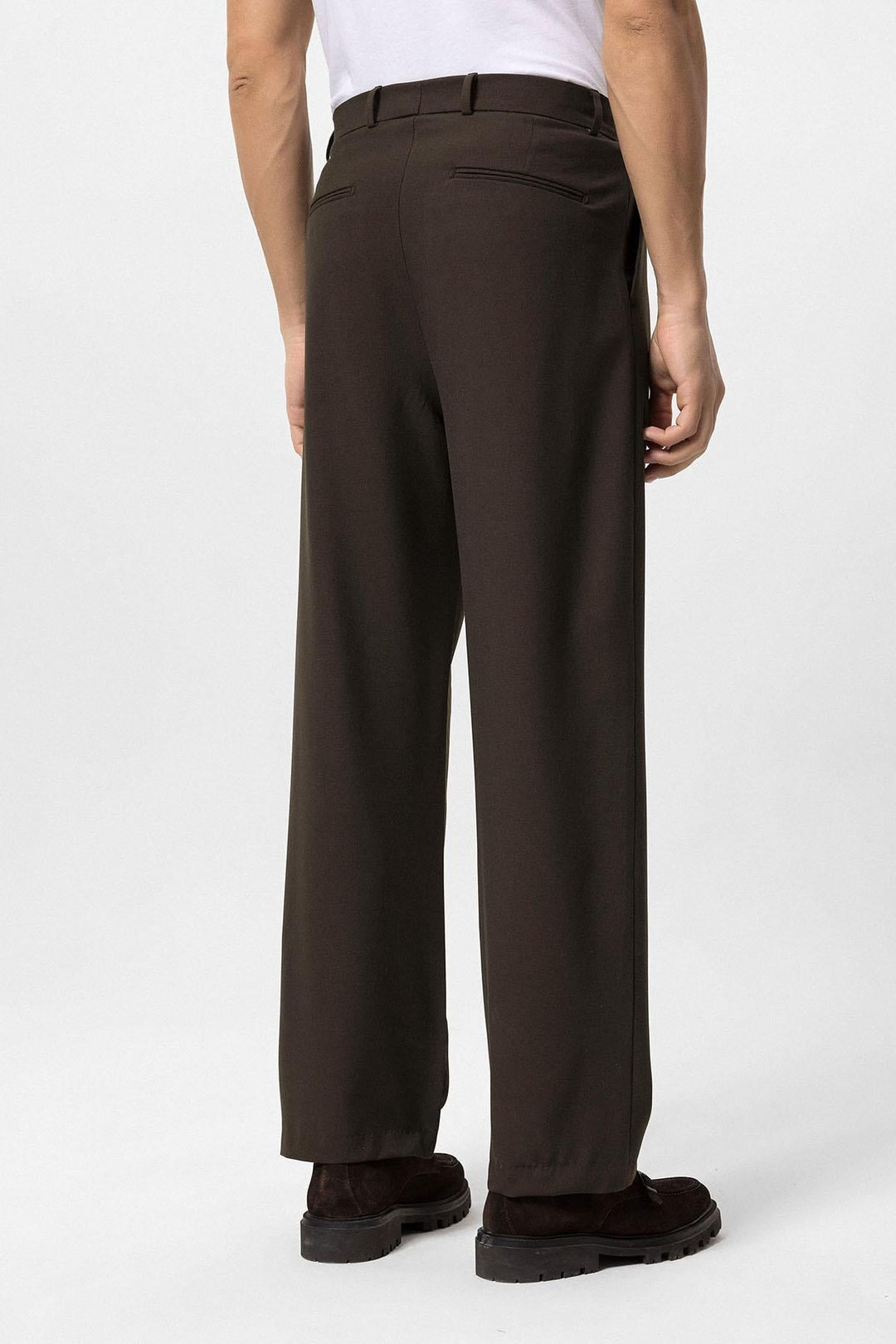 ANT Antioch Open Coffee High Waist Baggy Men's Pants - Taylorsville