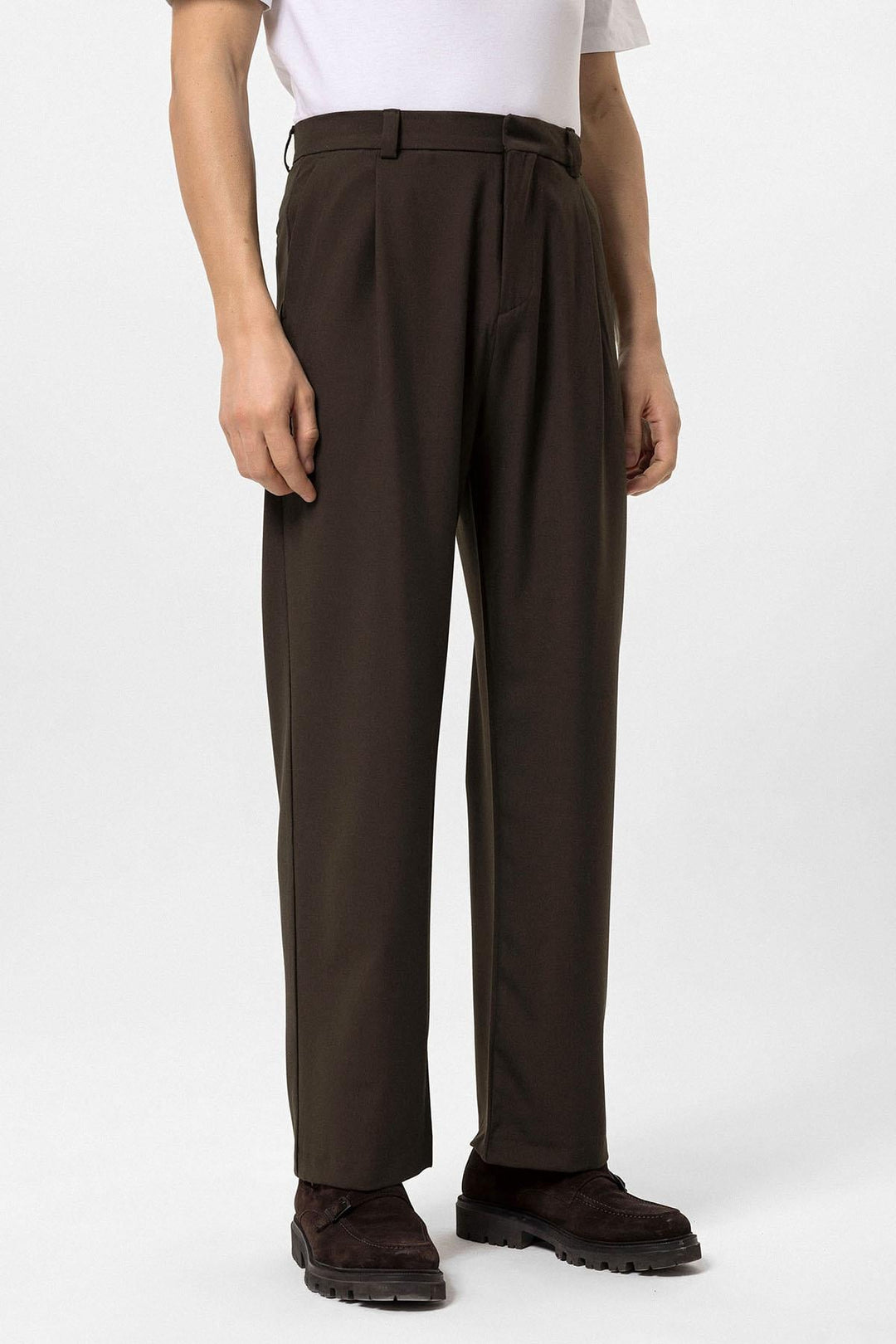 ANT Antioch Open Coffee High Waist Baggy Men's Pants - Taylorsville
