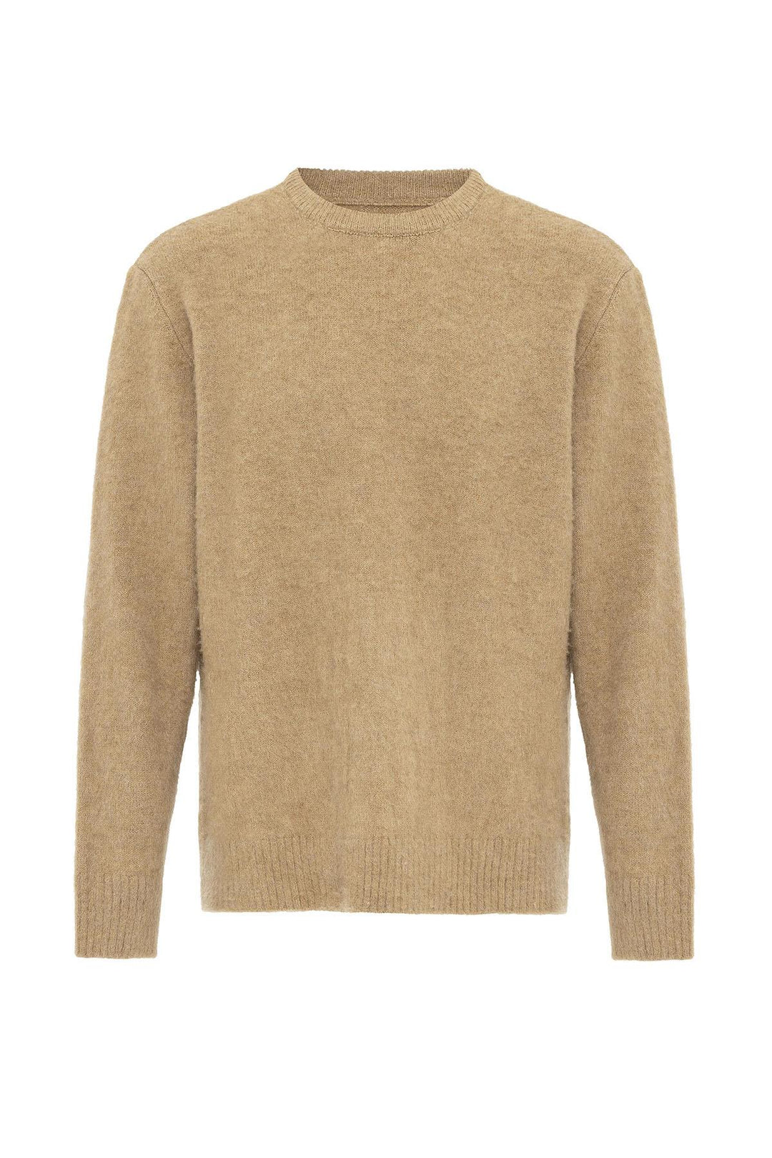 ANT Antioch Open Coffee Soft Textured Men's Sweater - Clichy