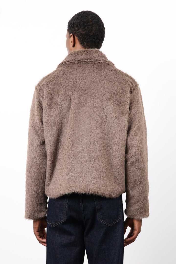 ANT Antioch Açık Kahve Yumuşak Dokulu Erkek Mont - Hrodna