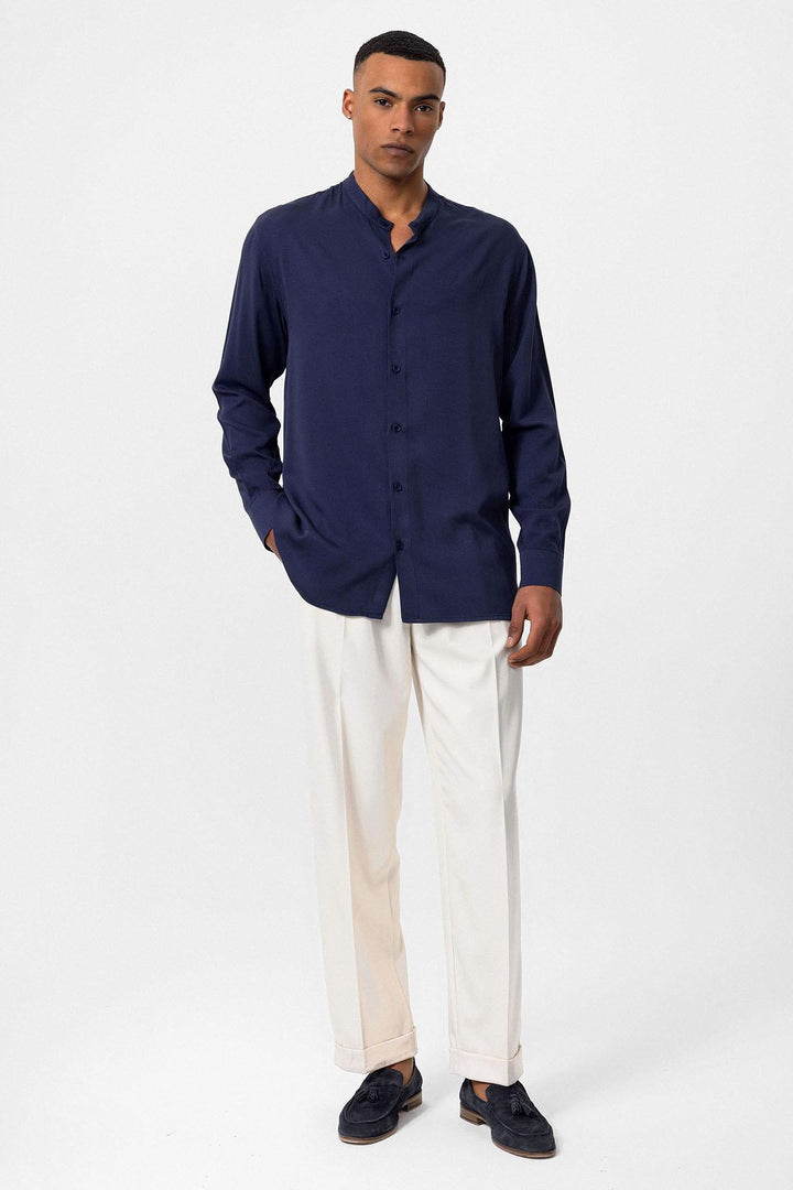 ANT Judge Collar Regular Fit Men's Shirt - Zamora