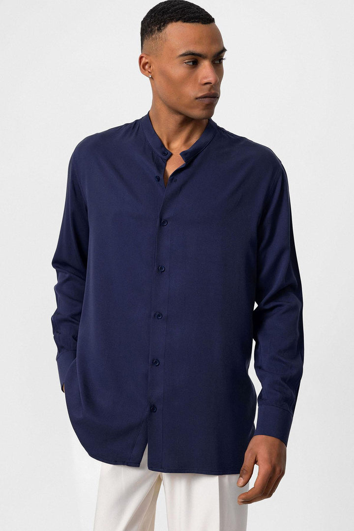 ANT Judge Collar Regular Fit Men's Shirt - Zamora