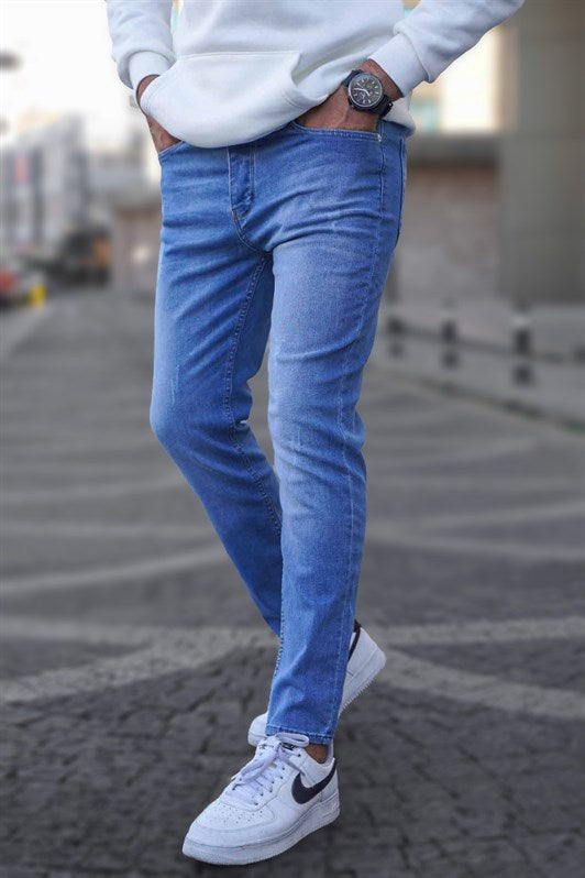 MDX Light Blue Skinny Fit Jean T6315 - Saratoga Springs