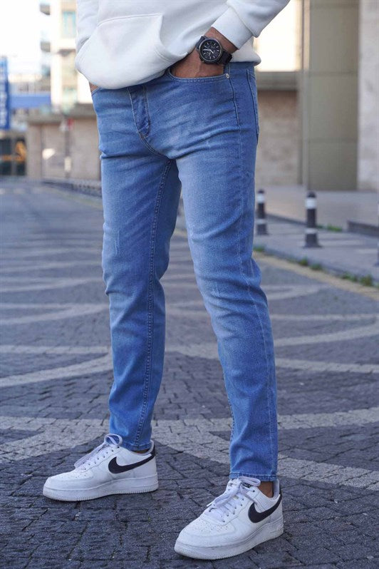 MDX Light Blue Skinny Fit Jean T6315 - Saratoga Springs