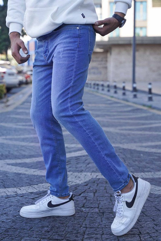 MDX Light Blue Skinny Fit Jean T6315 - Saratoga Springs