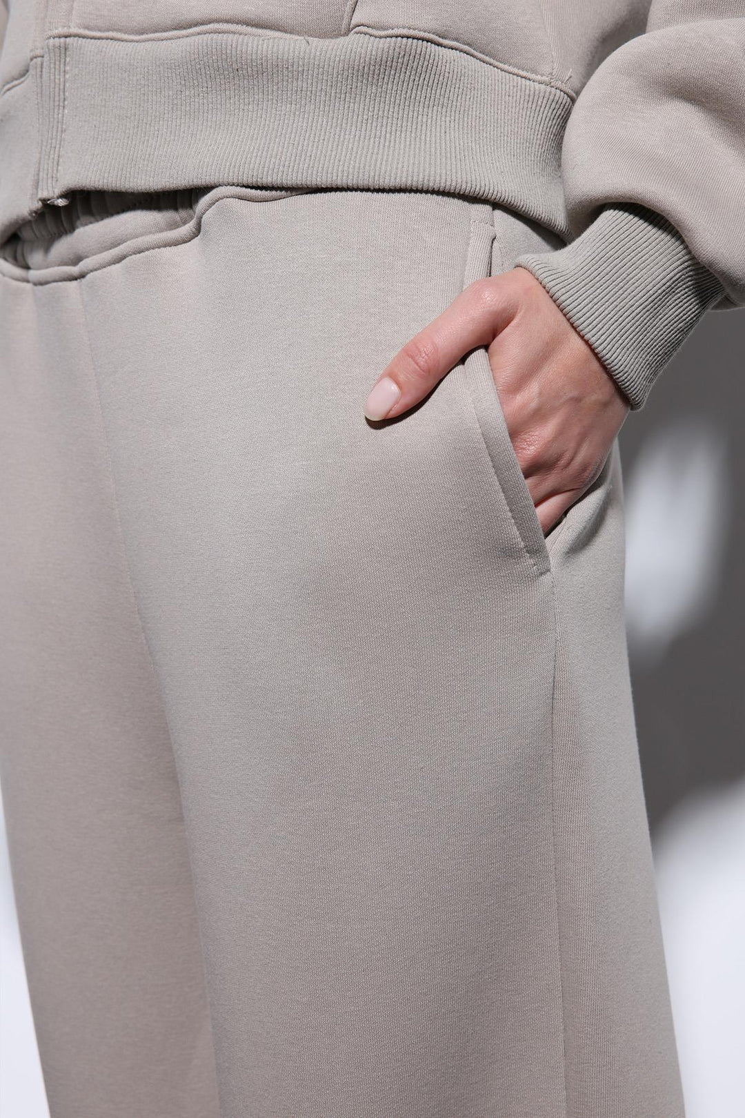 ANT Antioch Açık Vizon Basic Ayarlanabilir Paça Kadın Eşofman Altı - Gütersloh