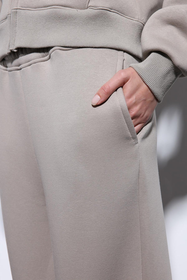 ANT Antioch Açık Vizon Basic Ayarlanabilir Paça Kadın Eşofman Altı - Gütersloh