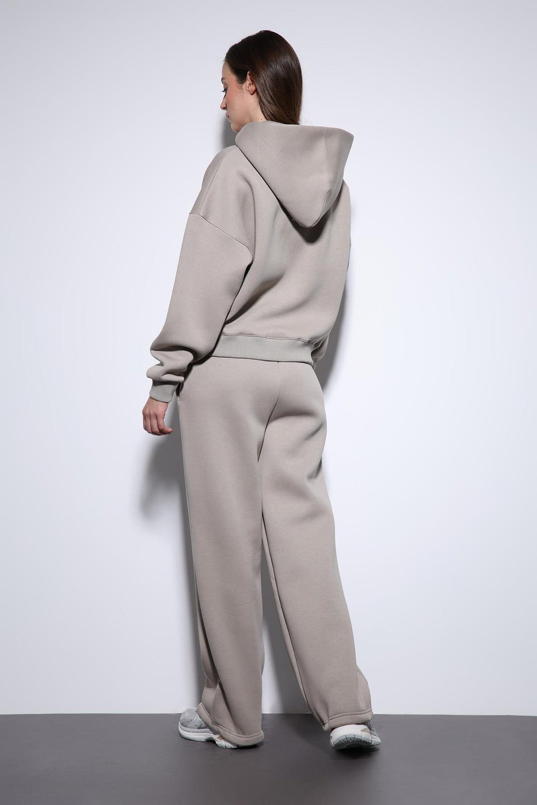 ANT Antioch Open Mink Zippered Hooded Women's Sweatshirt - Los Mochis