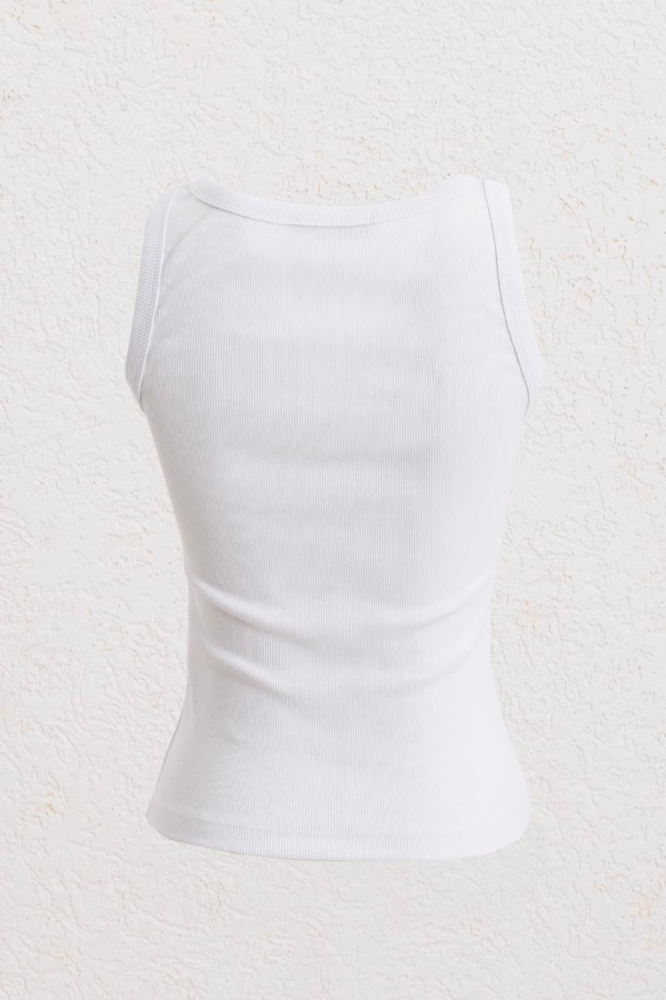 BSL Women Open Neck Basic Tank Top - Sint-Truiden
