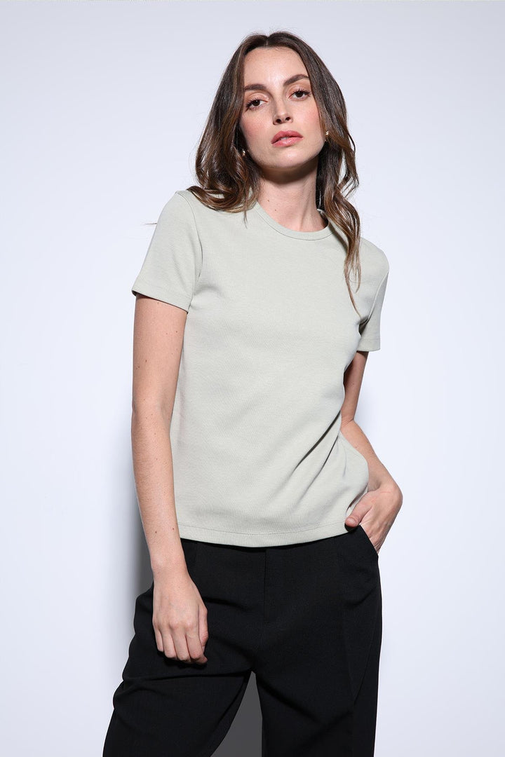 ANT Antioch Open Green Basic Women's T-Shirt - Settimo Torinese