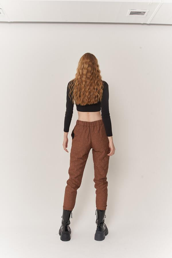 HLLY Women Sancho Pantolon Coffee - فيرنهايم