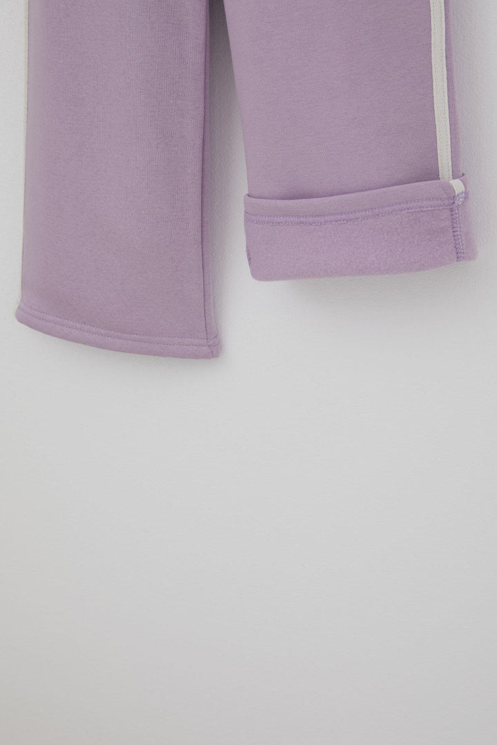 BRE Alg Girl Child Tracksuit Butterfly & Heart Printed 6-9 Years, Lilac - Rioverde