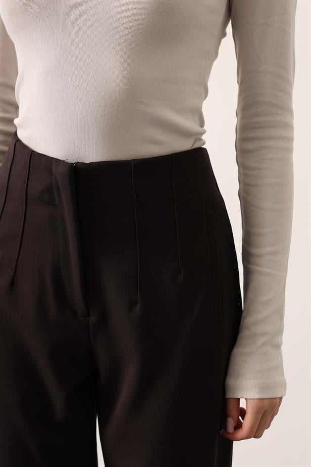 RYN Bilek Boy Pantolon - Kahve - Shrewsbury