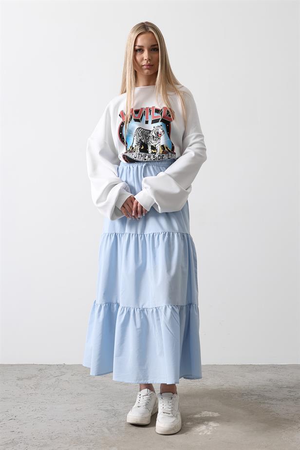 RYN Skirt - Baby Blue - Montebello
