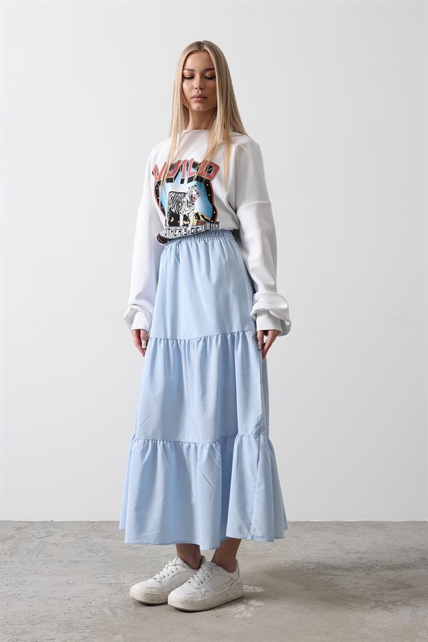 RYN Skirt - Baby Blue - Montebello