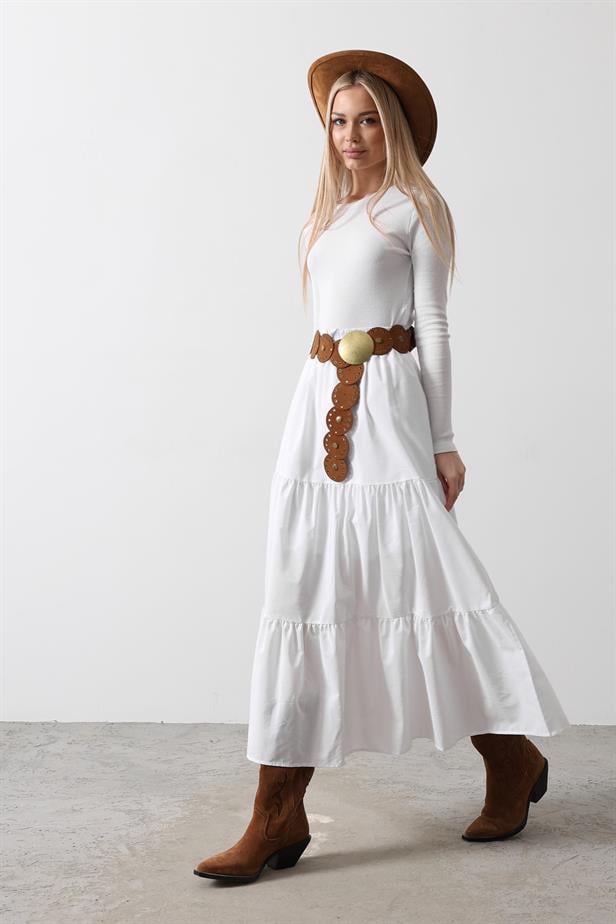 RYN Skirt - White - Chilapa de Álvarez