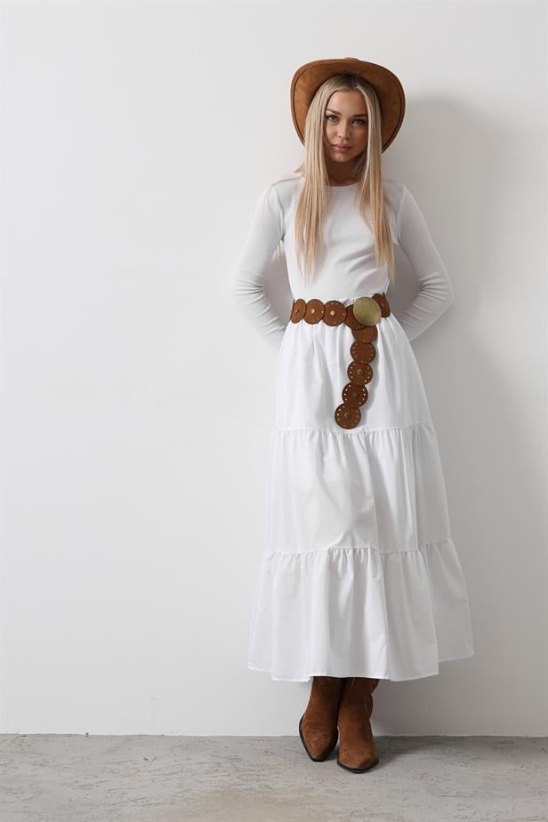 RYN Skirt - White - Chilapa de Álvarez
