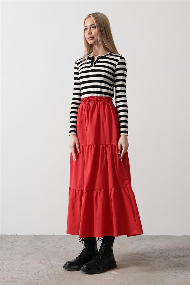 RYN Skirt - Red - University City
