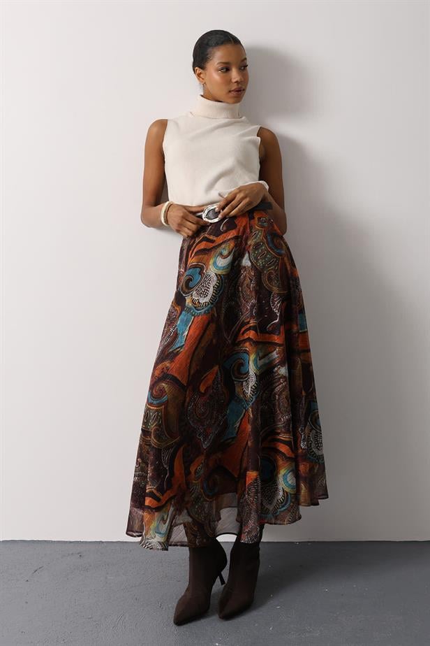 RYN ETNİK DESENLİ ETEK - Multi Color - Tezonapa