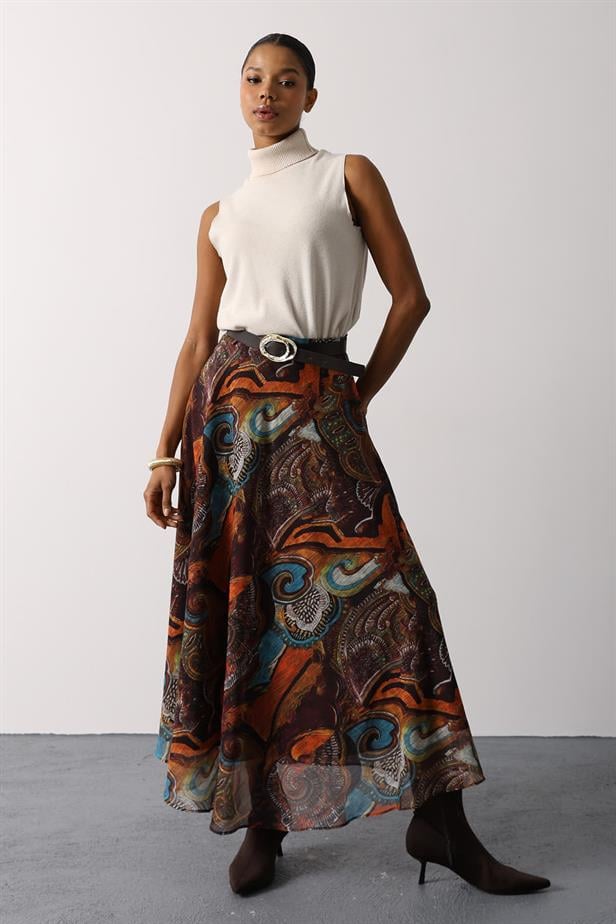 RYN ETNİK DESENLİ ETEK - Multi Color - Tezonapa