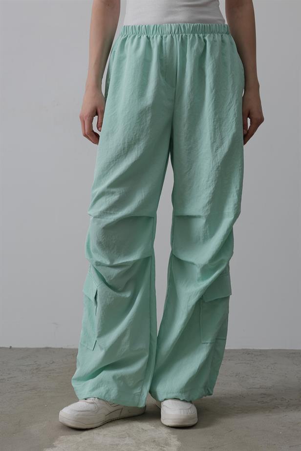RYN Parachute Cargo Pants - Mint - Clifton Park