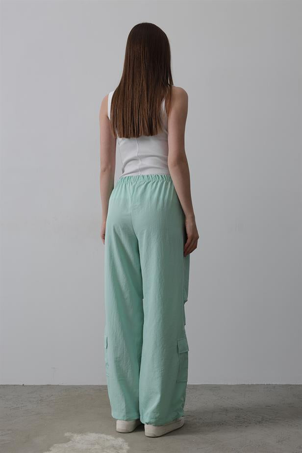 RYN Parachute Cargo Pants - Mint - Clifton Park