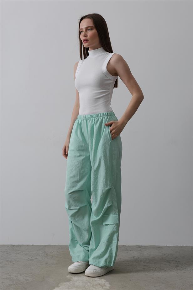 RYN Parachute Cargo Pants - Mint - Clifton Park