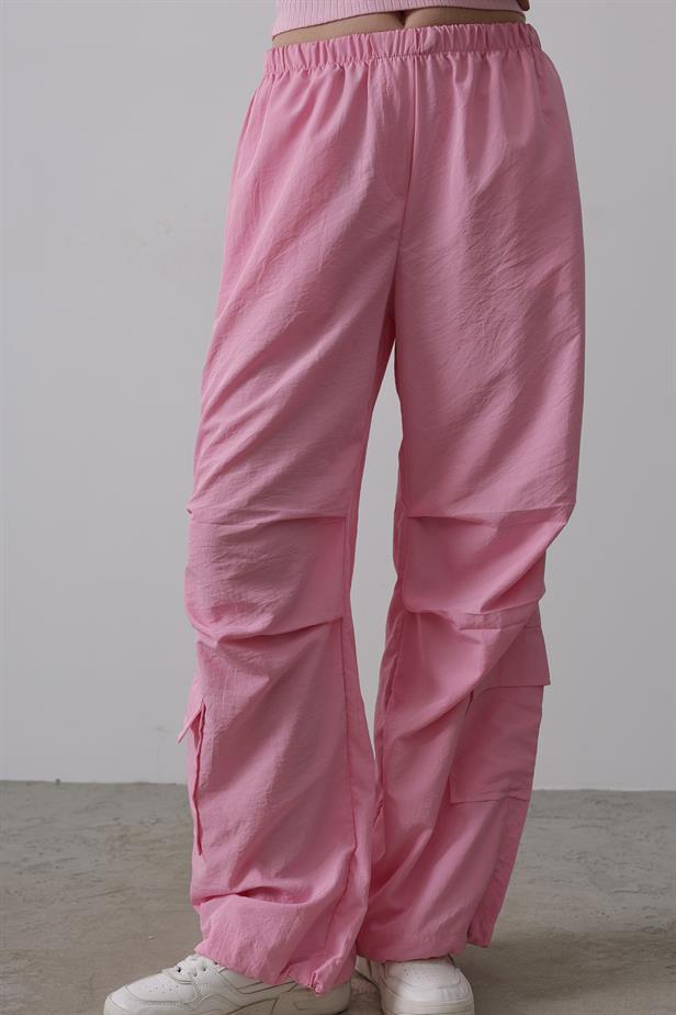 RYN Parachute Cargo Pants - Pink - Concord