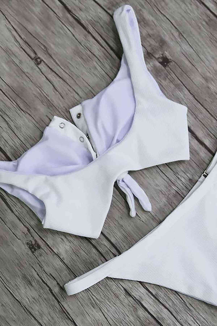 IGR Women Angels in White Striped Bikini Set - Logroño