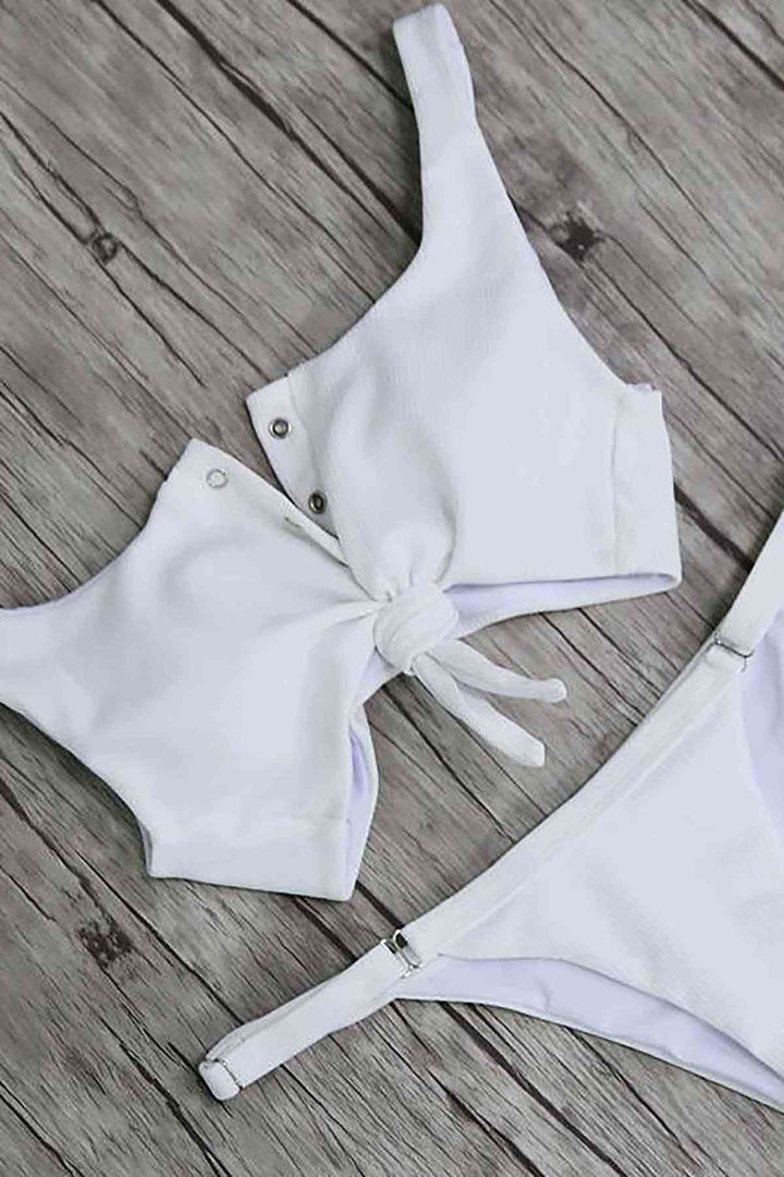 IGR Women Angels in White Striped Bikini Set - Logroño