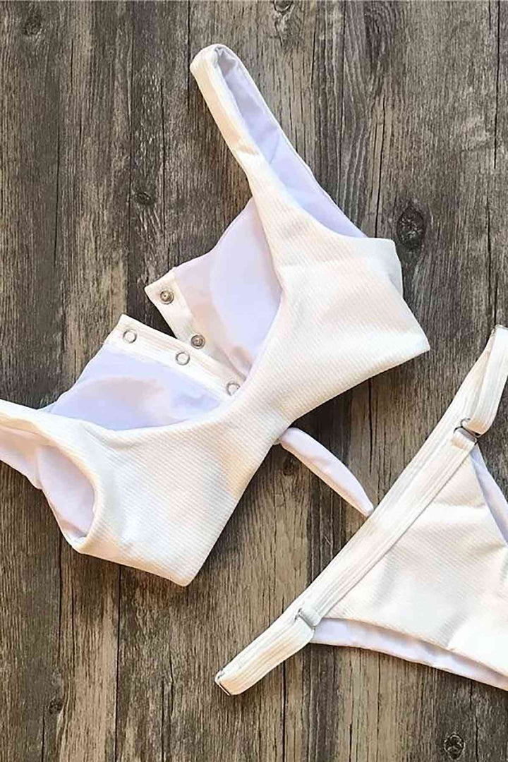 IGR Women Angels in White Striped Bikini Set - Logroño