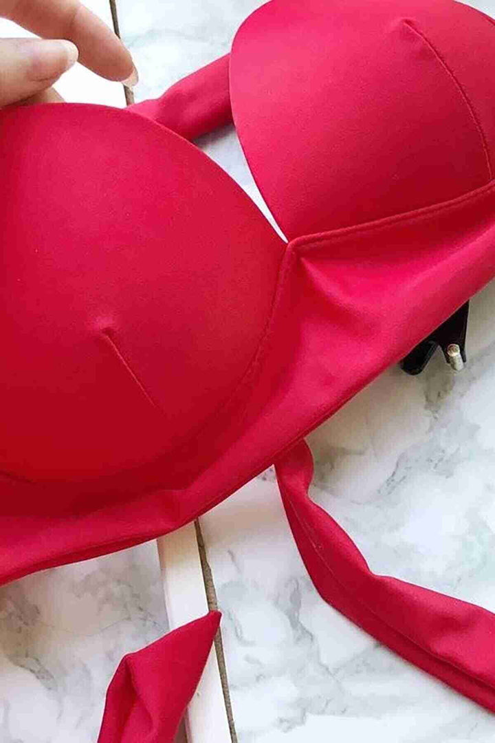 IGR بيكيني نسائي أحمر ملائكي أحمر - Oshkosh