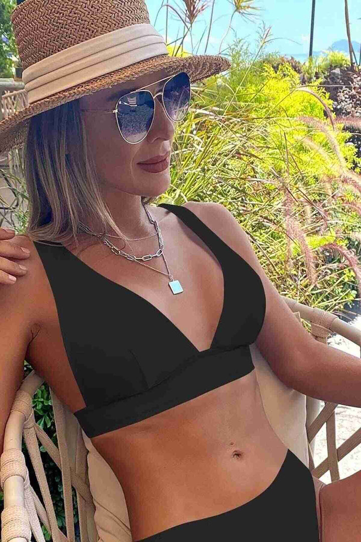 IGR Women Angels Stylish Bikini Top Black - Conflans-Sainte-Honorine