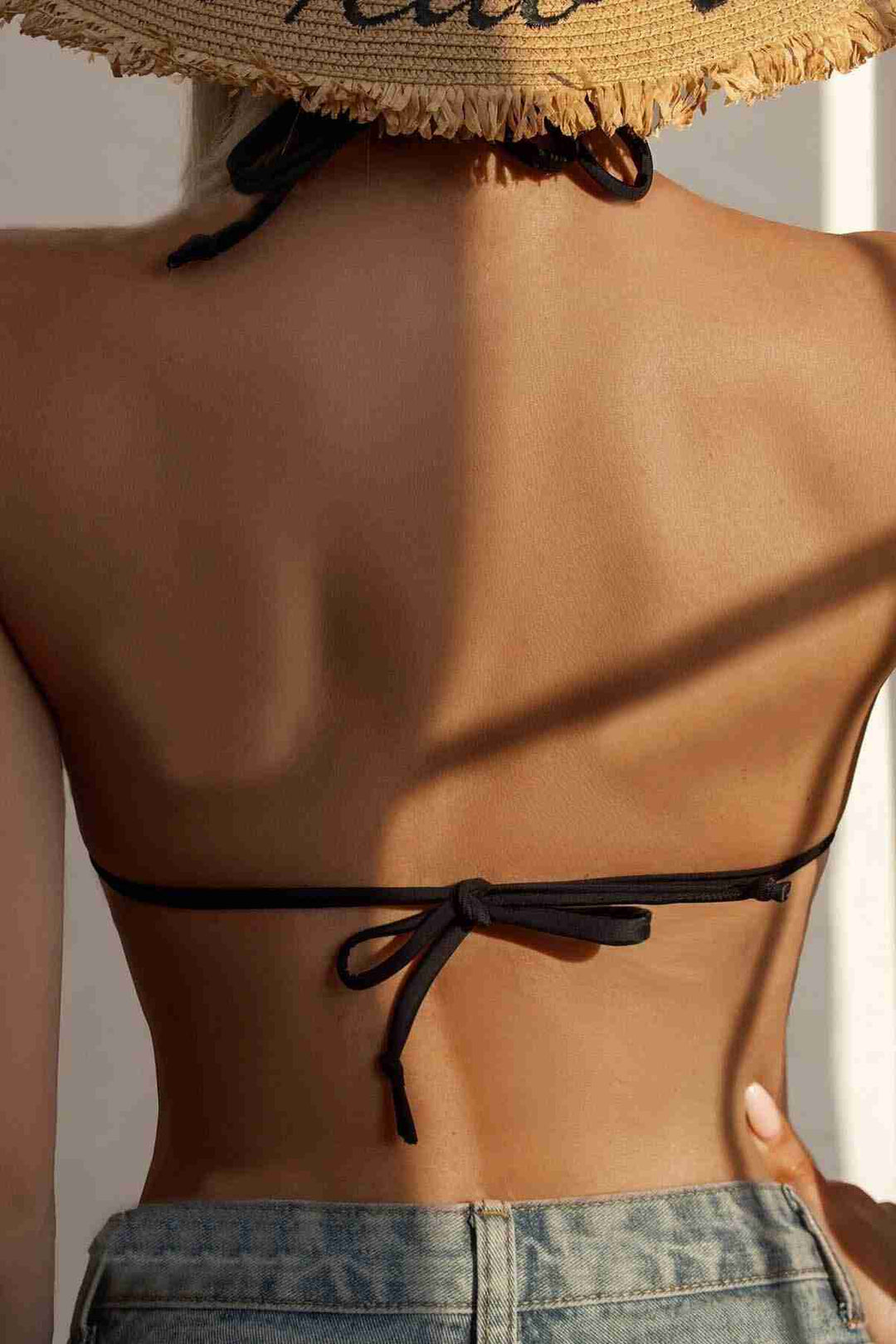 IGR Women Angels Black Triangle بيكيني مربوط من الرقبة السوداء - هوفهايم