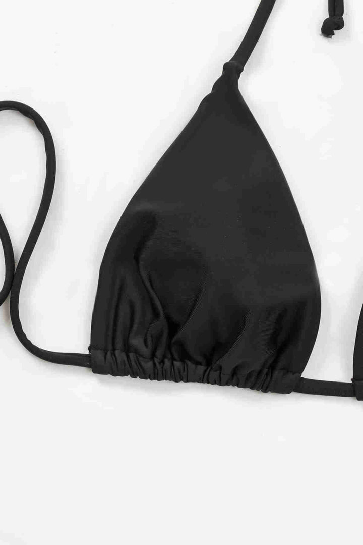 IGR Women Angels Black Triangle بيكيني مربوط من الرقبة السوداء - هوفهايم