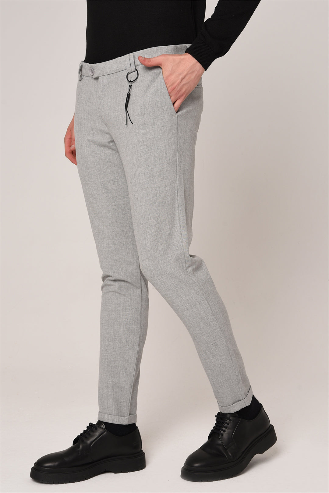ANT Men's Slim Fit Accessory Trousers - New York