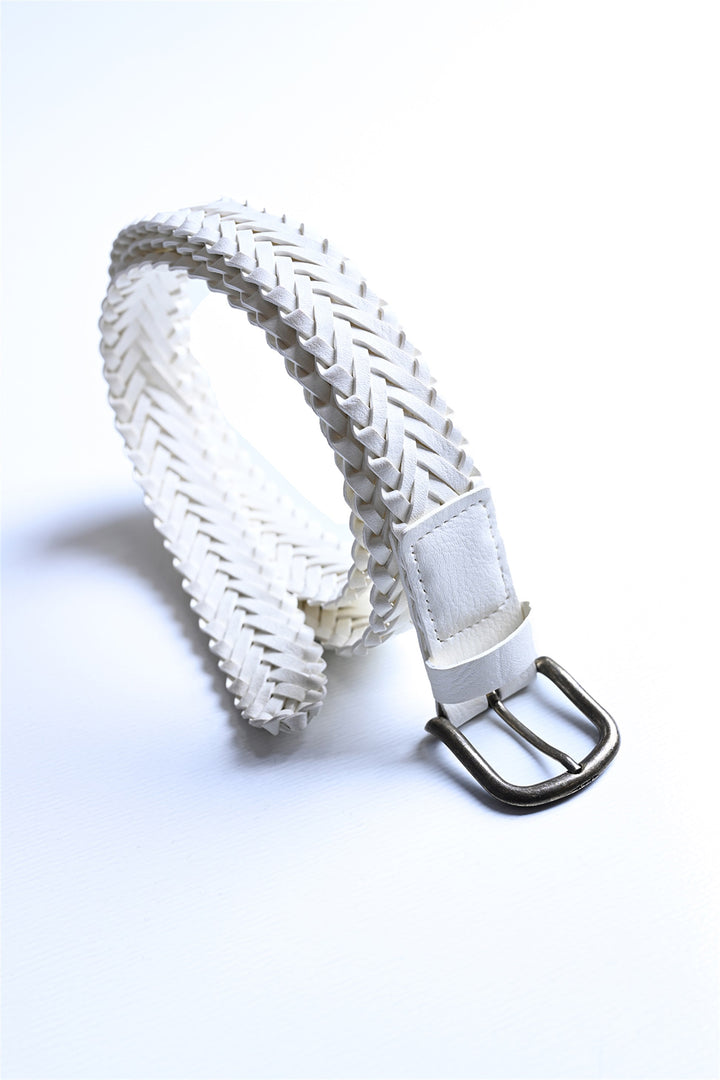 ANT Faux Leather Knitted Men's Belt - Póvoa de Varzim