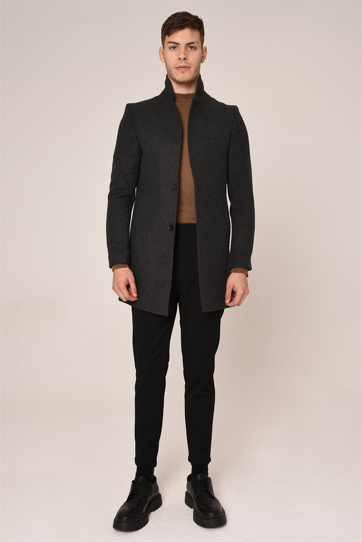 ANT Judge Collar Stamp Coat - Gavá