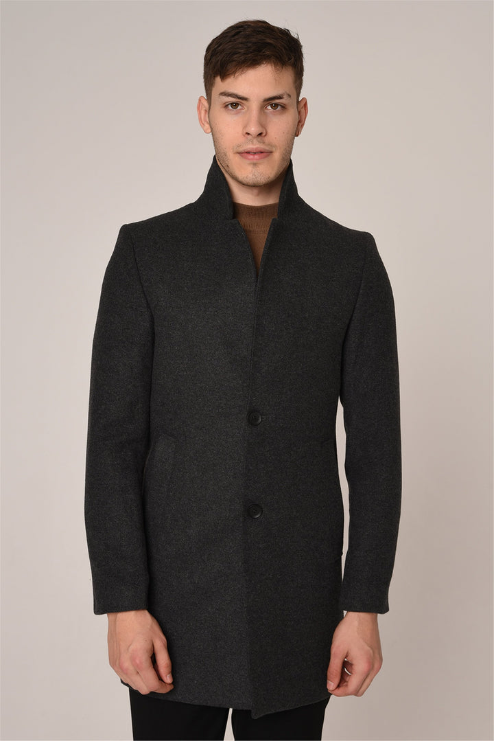 ANT Judge Collar Stamp Coat - Gavá