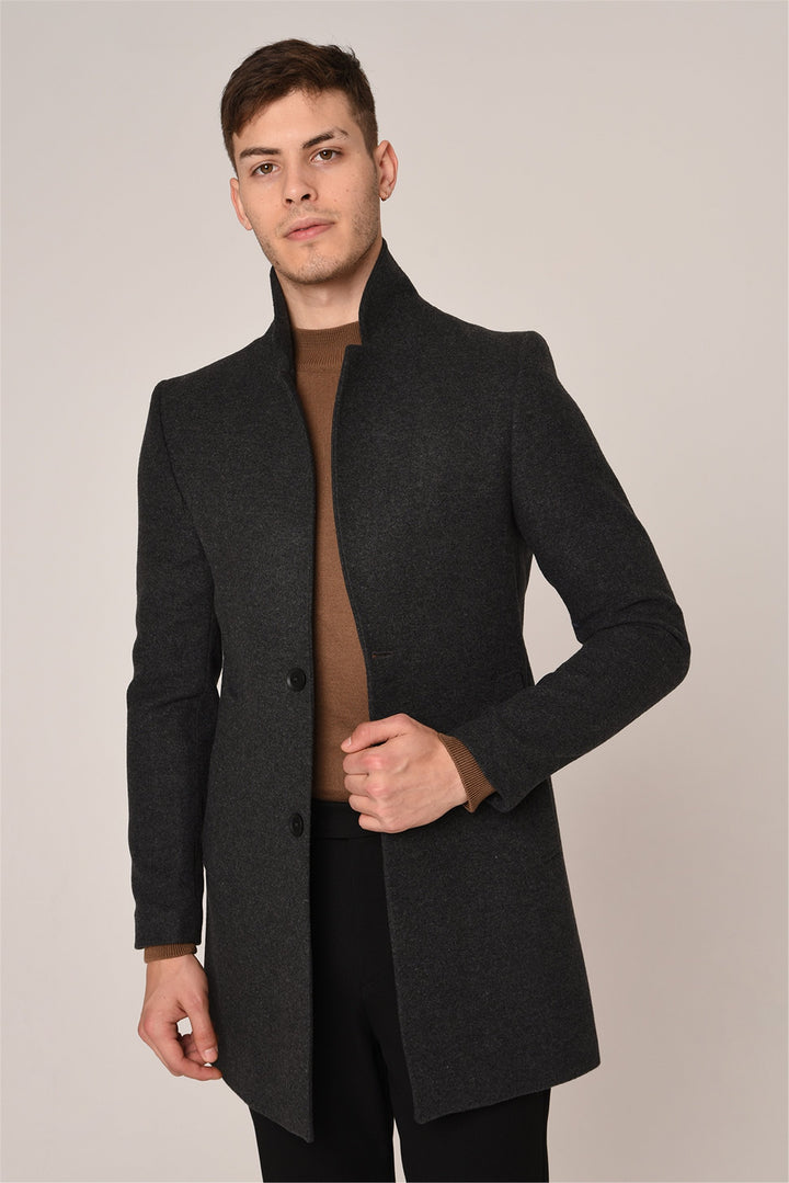 ANT Judge Collar Stamp Coat - Gavá