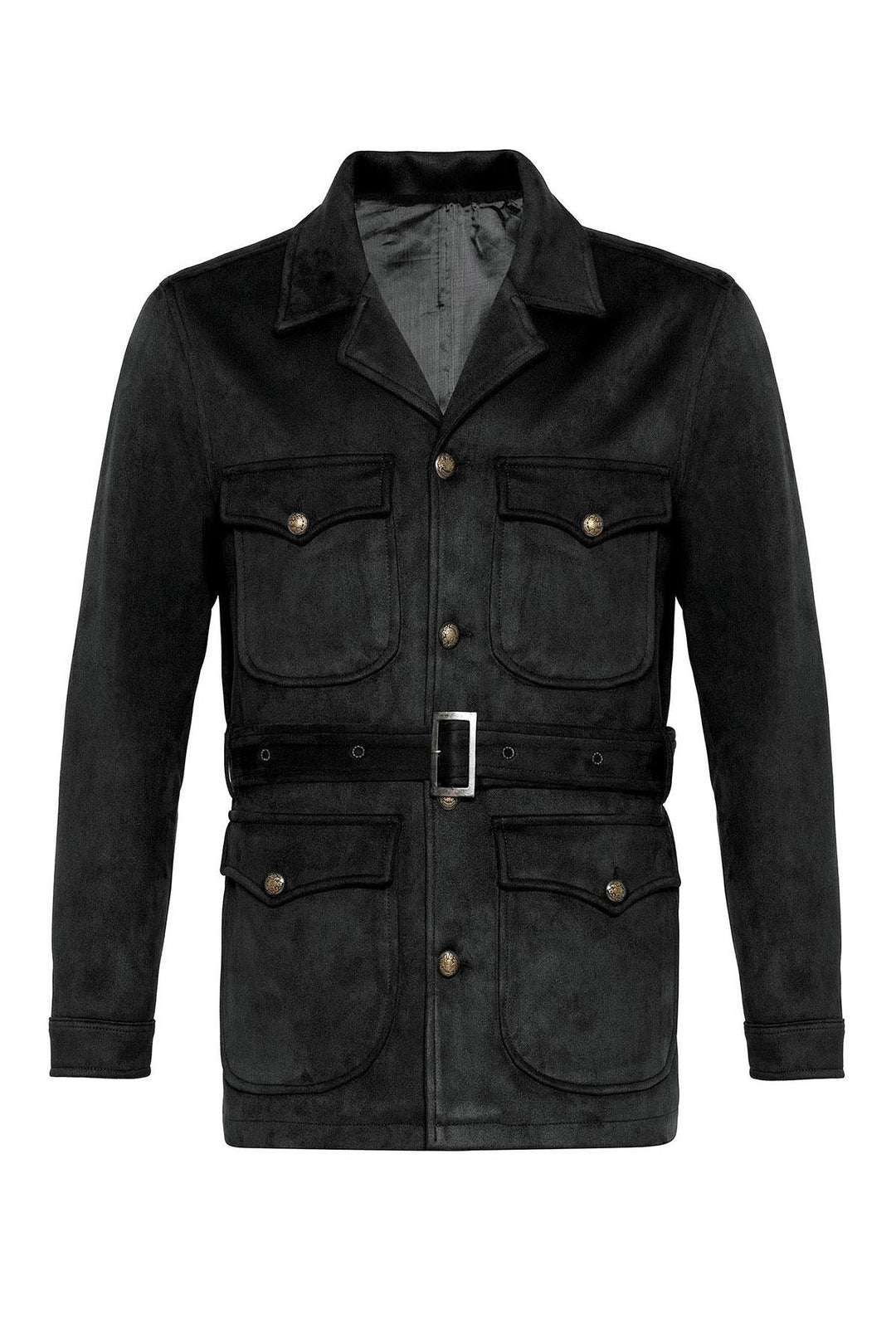 ANT Men's Slim Fit Belted Suede Coat - Windsor